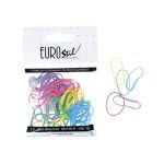 Gumki mini TPU elastyczne kolorowe 50szt. EUROSTIL Gumki mini TPU elastyczne kolorowe 50szt. EUROSTIL