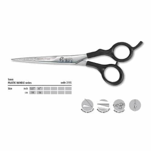 Nożyczki fryzjerskie 6" SONIC