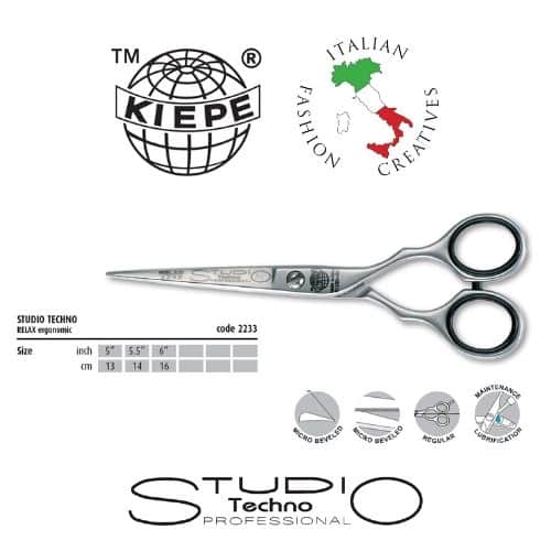 Nożyczki fryzjerskie 5" STUDIO TECHNO RELAX