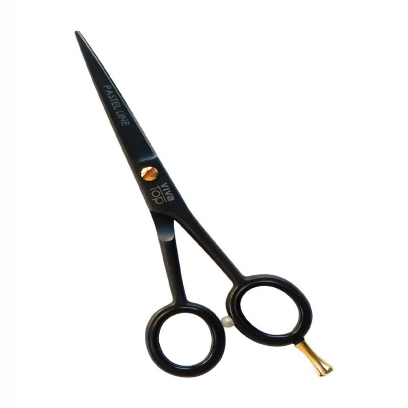 Nożyczki fryzjerskie PASTELL LINE 5,5" BLACK MAT