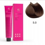 Farba do włosów RR Line profesjonalna 5,0 jasny brąz 100 ml Farba do włosów RR Line profesjonalna 5,0 jasny brąz 100 ml