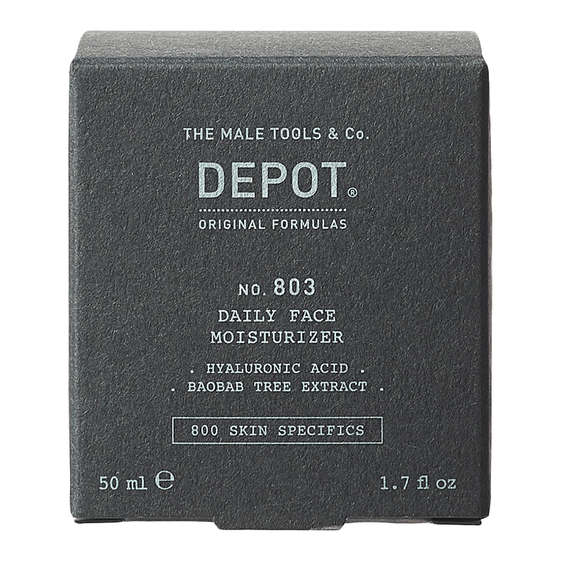 DEPOT NO. 803 Męski Nawilżający Krem do Twarzy z Kwasem Hialuronowym 50 ml_1
