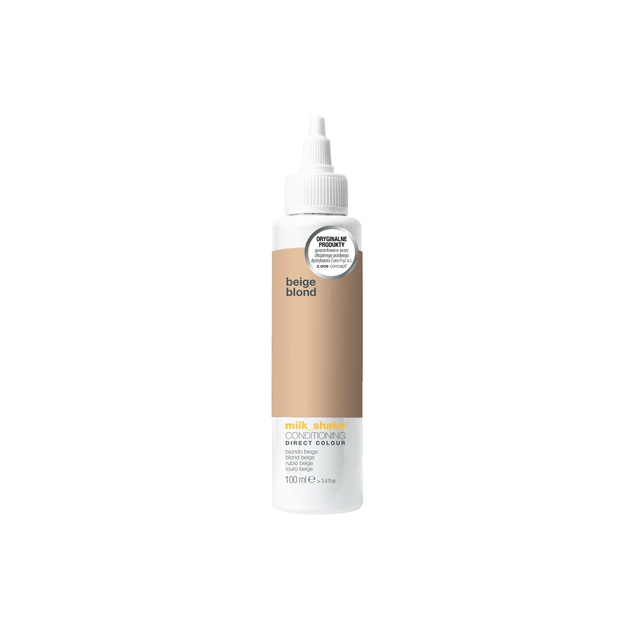 Milk Shake Direct Colour Beige Blond 100ml Odżywka Koloryzująca kolor beżowy blond
