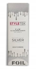 ALUMINIOWA FOLIA DO WŁOSÓW DO KOLORYZACJI I BALAYAGE LONG XL KOLOR SREBRNY ALUMINIOWA FOLIA DO WŁOSÓW DO KOLORYZACJI I BALAYAGE LONG XL KOLOR SREBRNY