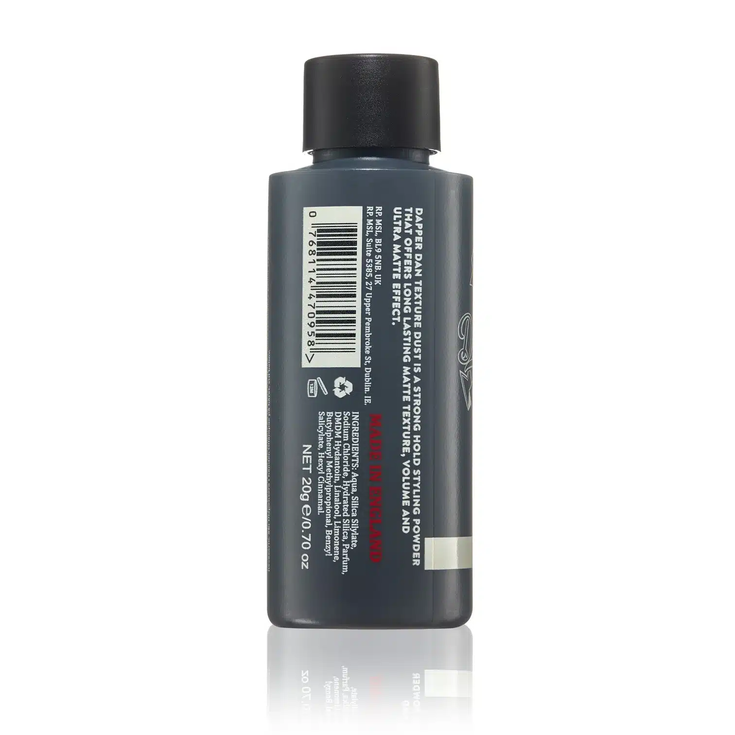 Dapper Dan - Ultra Matte Texture Dust - Puder do stylizacji włosów 20ml_15