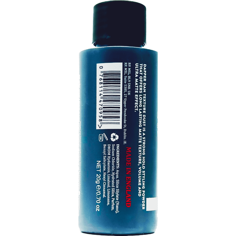 Dapper Dan - Ultra Matte Texture Dust - Puder do stylizacji włosów 20ml_2