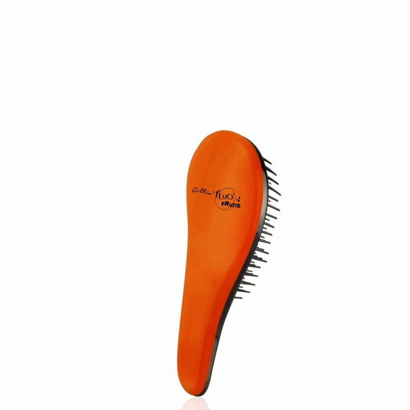C831A LABOR , SZCZOTKA do włosów , DETANGLER FRUITS ,  POMARAŃCZOWA
