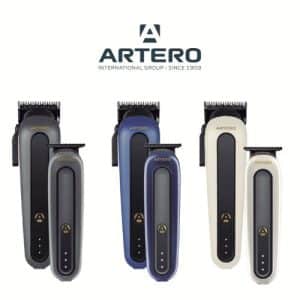 Zestaw Urodzinowy LIMITED kolor WHITE Maszynka fryzjerska bezprzewodowa BROOKLYN + Trymer fryzjerski bezprzewodowy BRONX - Promocja Artero nr.3B