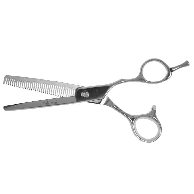 Degażówki fryzjerskie TAKUMI Shiro60TL36 Seria 4 star 6cali leworeczne